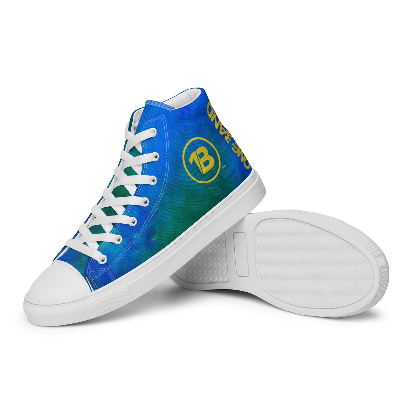 Men’s high top canvas shoes