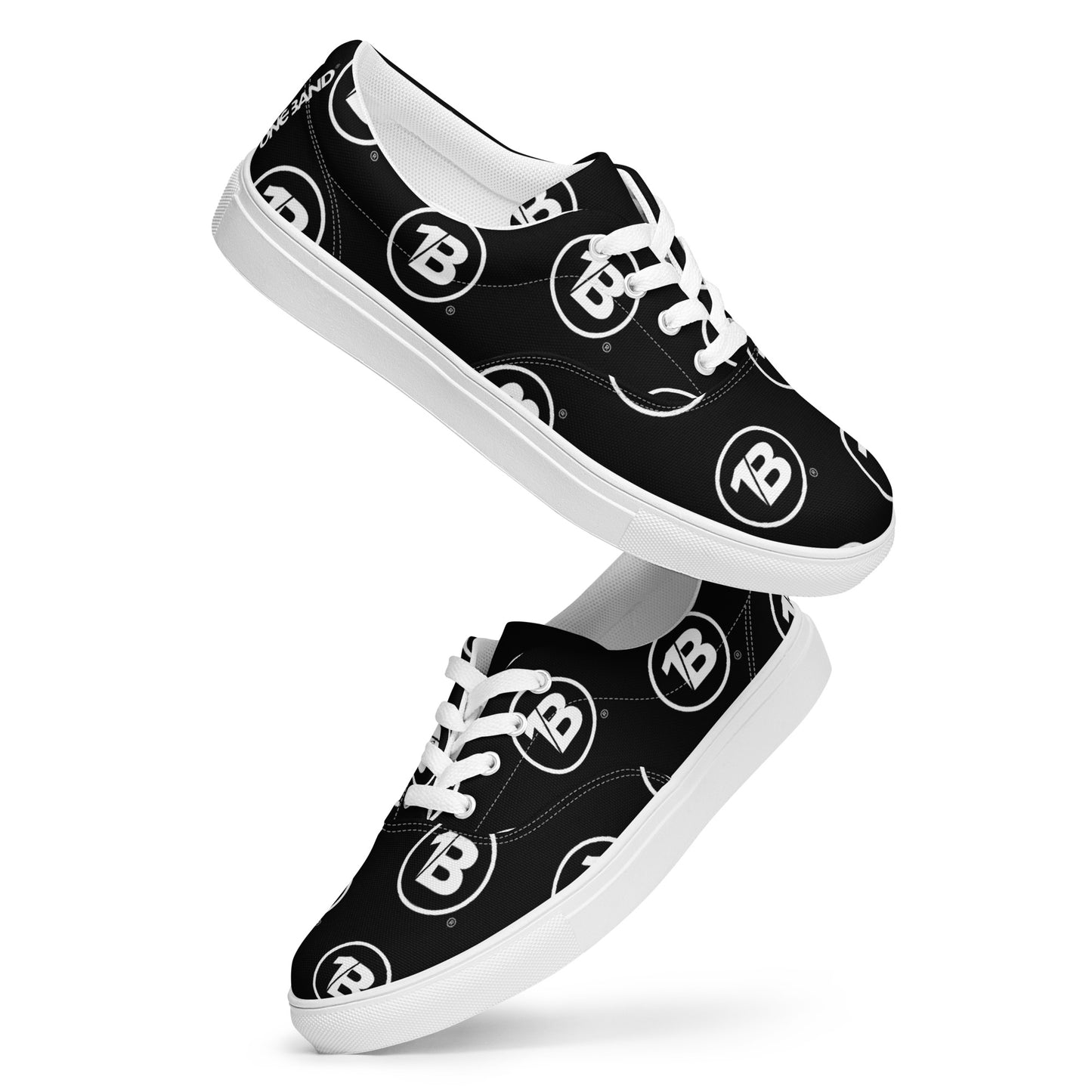 Men’s lace-up canvas shoes