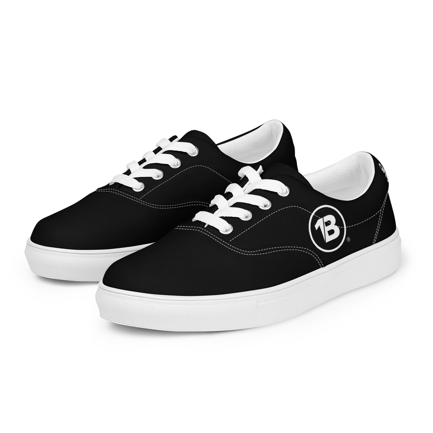 Men’s lace-up canvas shoes