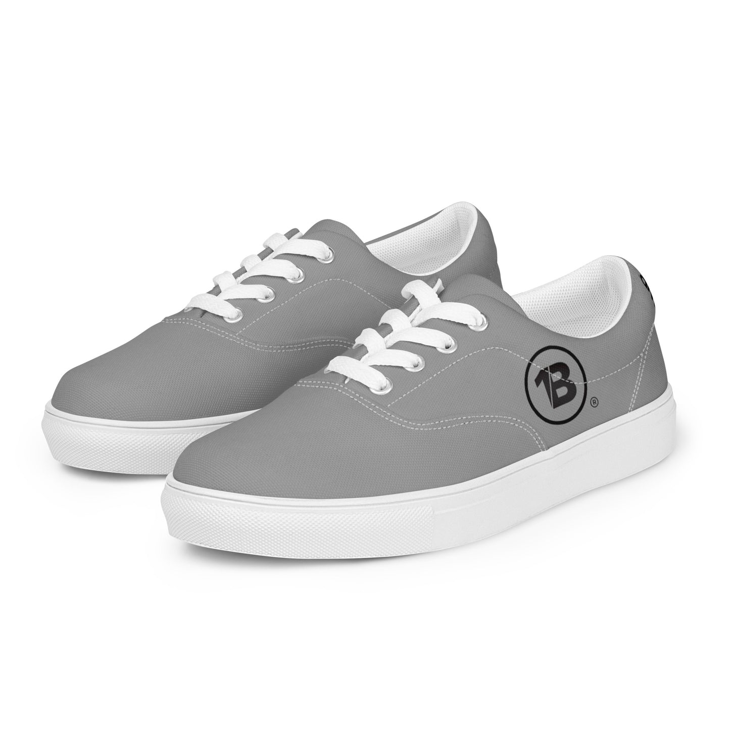 Men’s lace-up canvas shoes