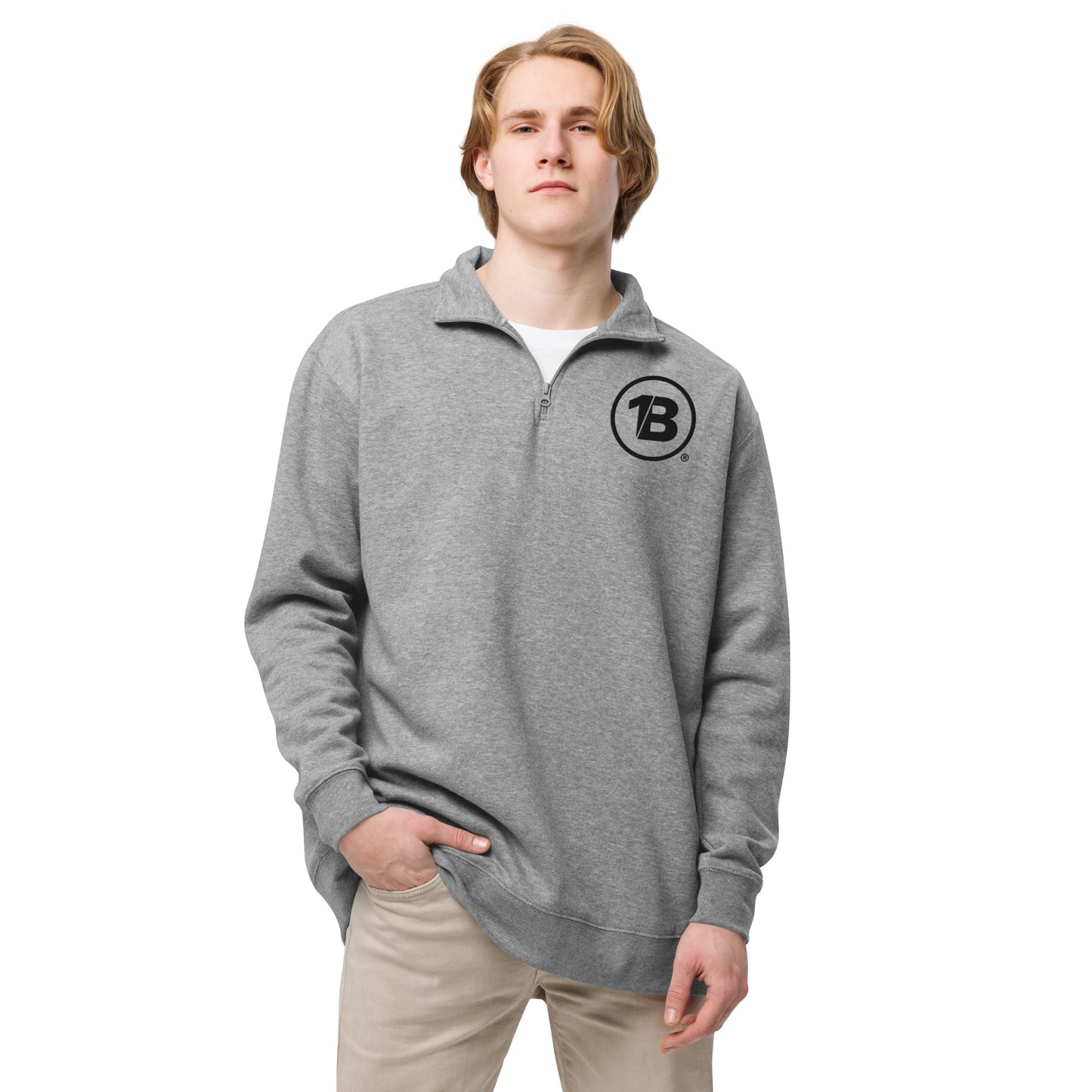 Unisex fleece pullover