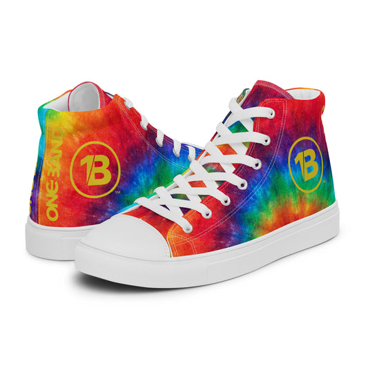 Women’s high top canvas shoes