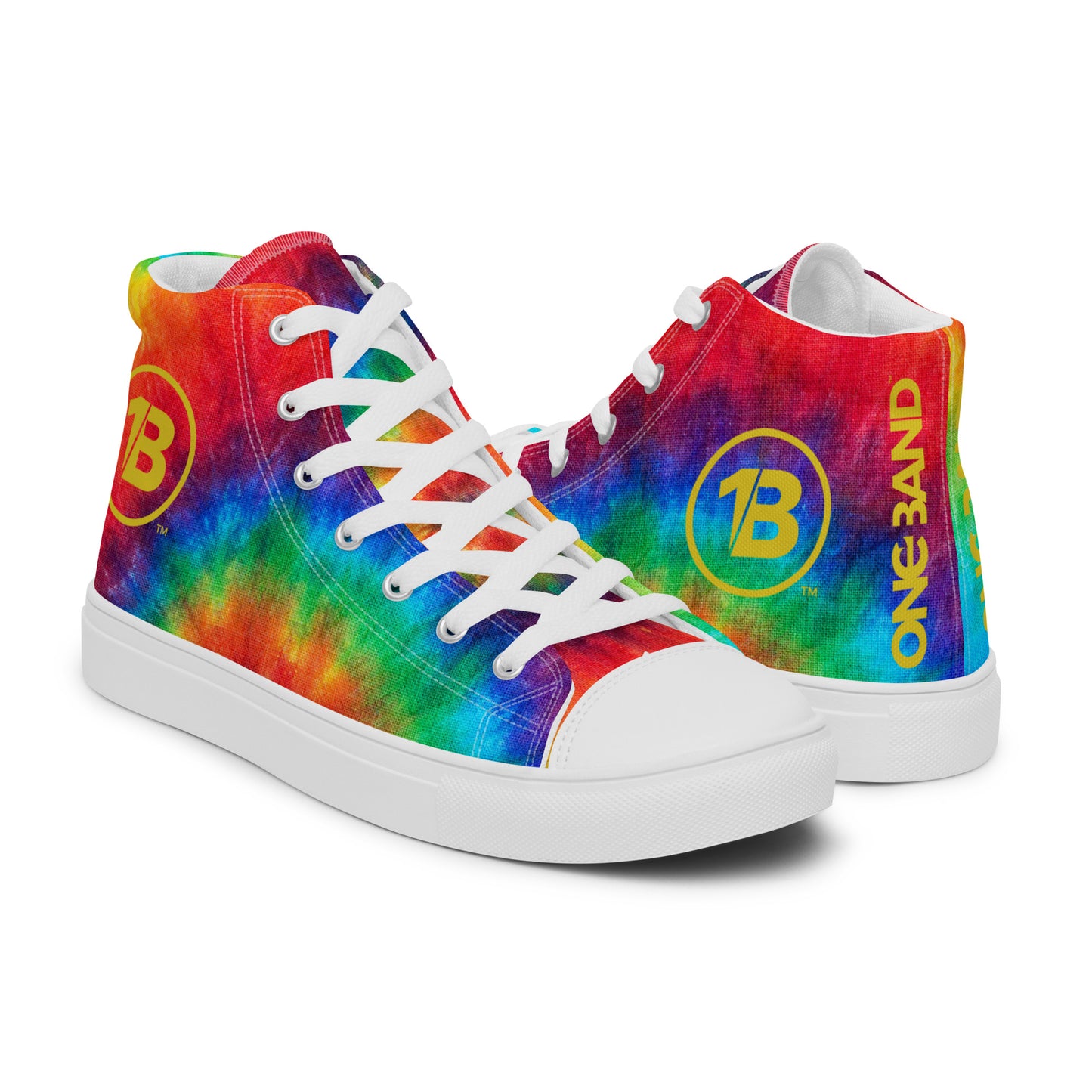 Women’s high top canvas shoes