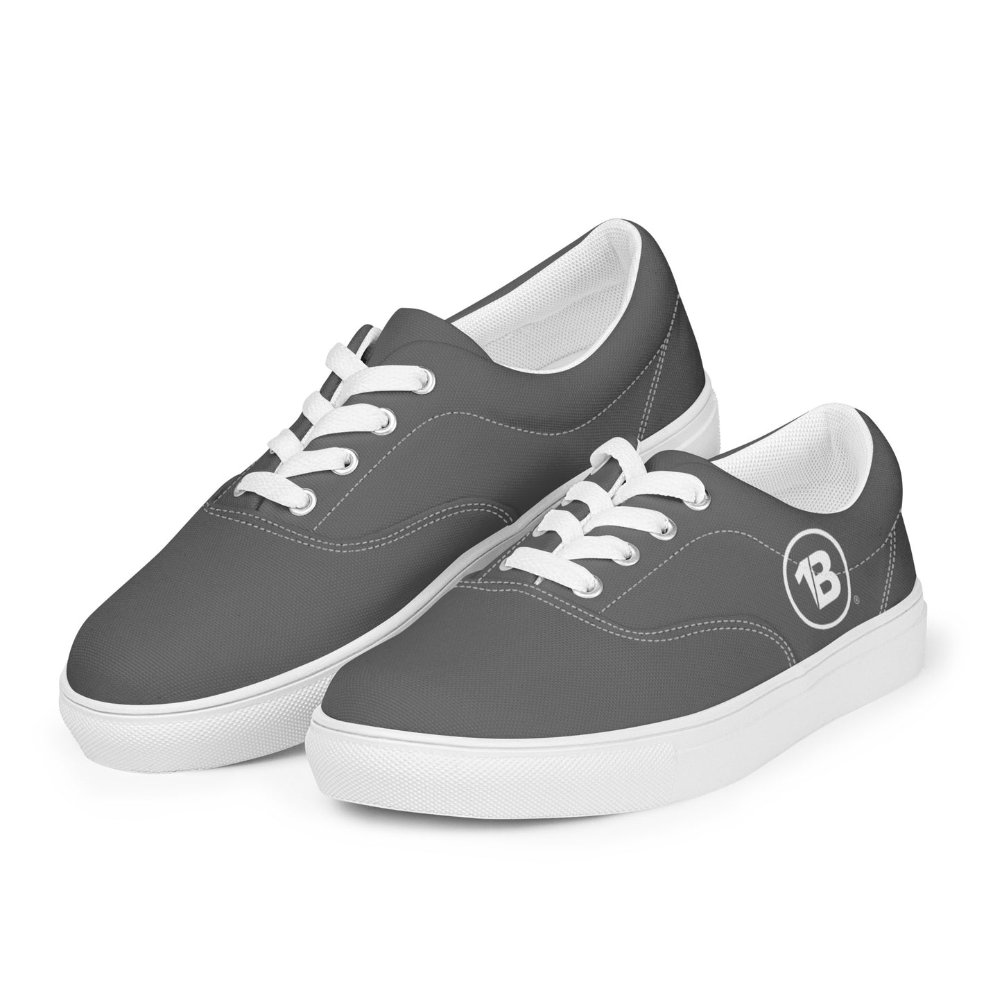 Women’s lace-up canvas shoes