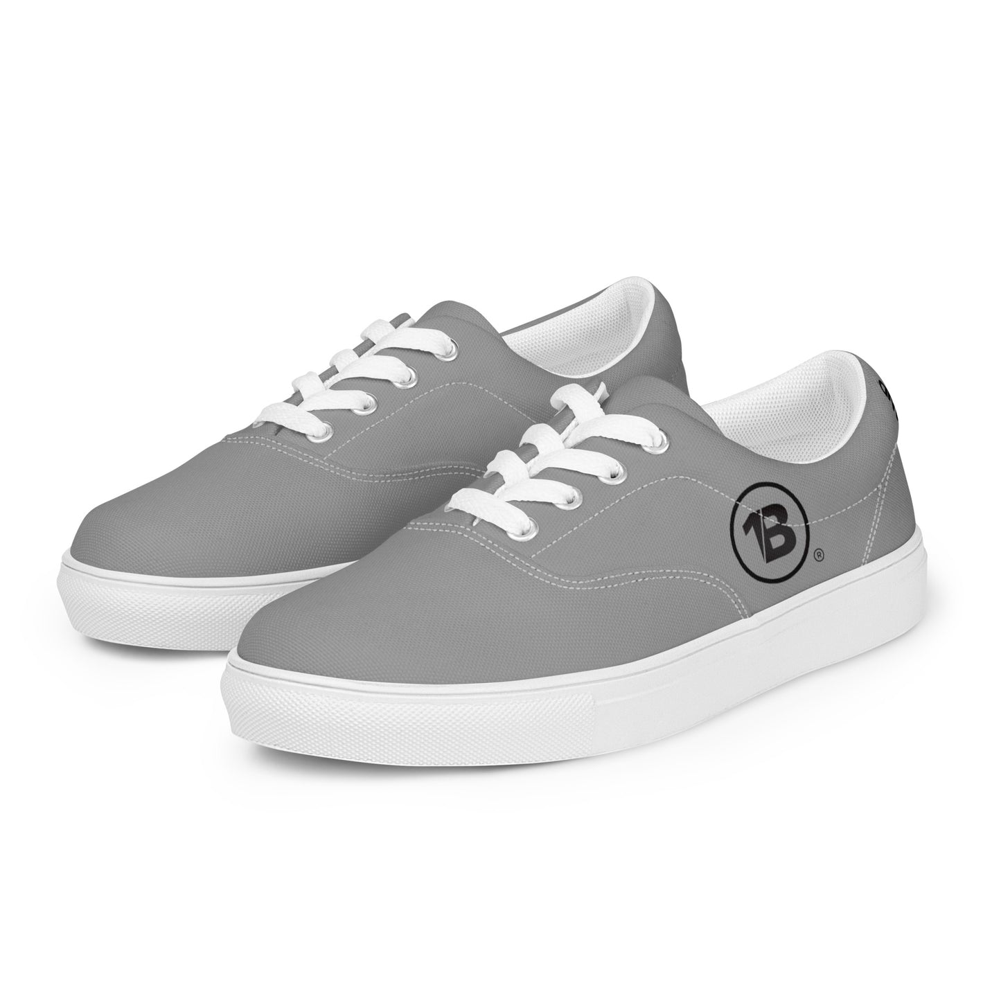 Women’s lace-up canvas shoes