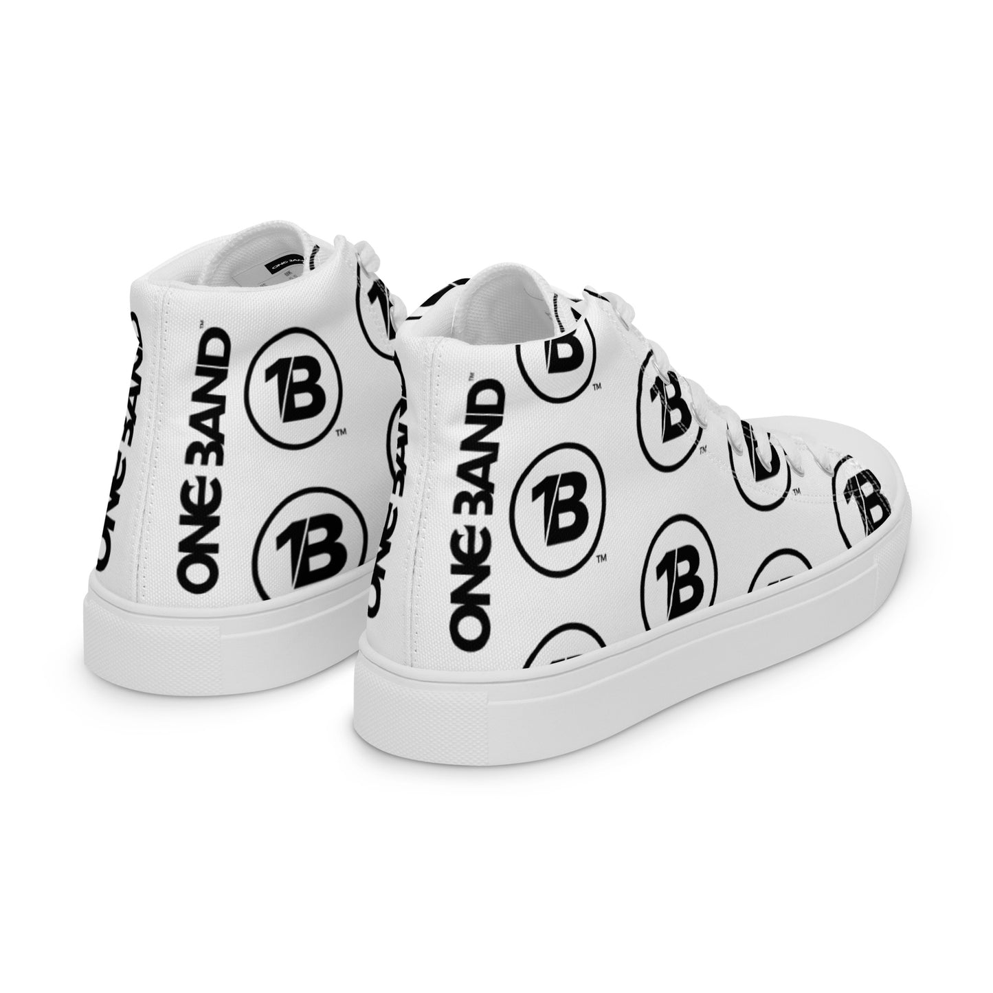 Women’s high top canvas shoes